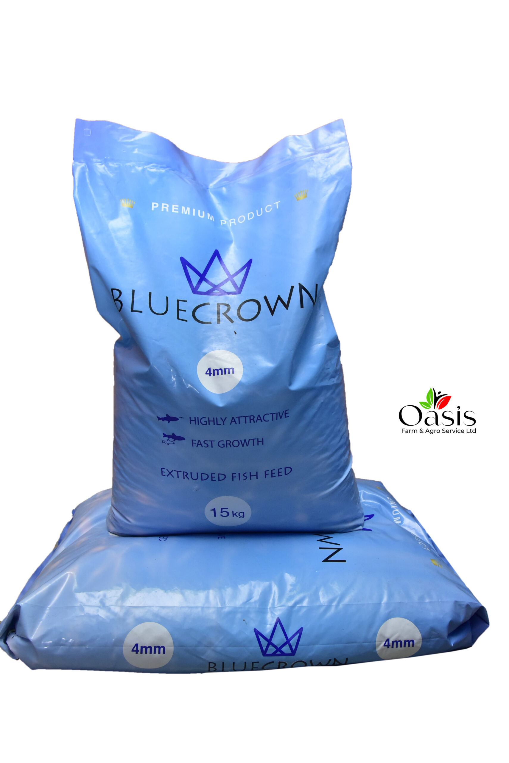 Bluecrown 4mm Extruded Catfish Feed 15kg