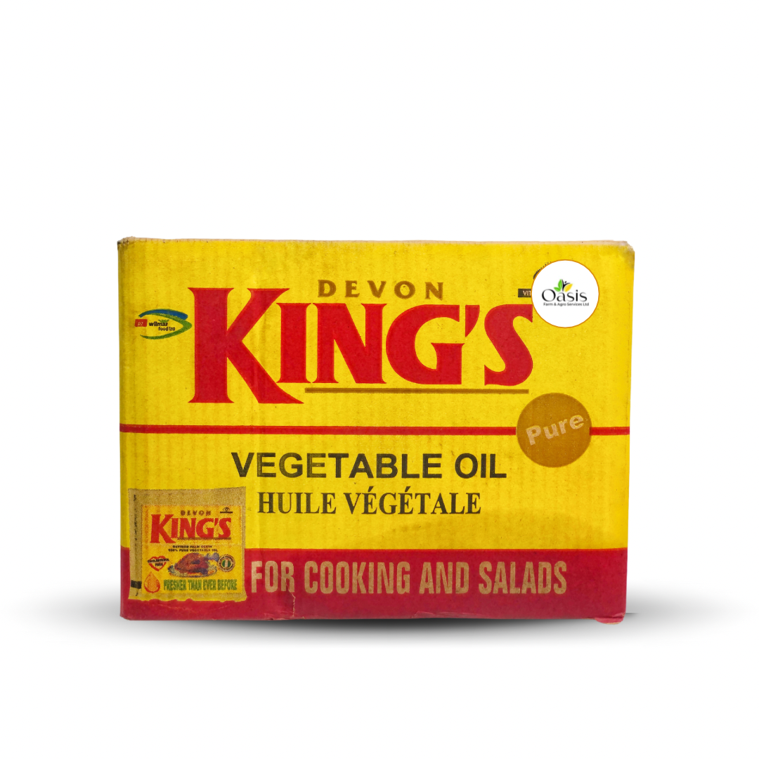 Kings Pure Vegetable Oil 1000ml x 12